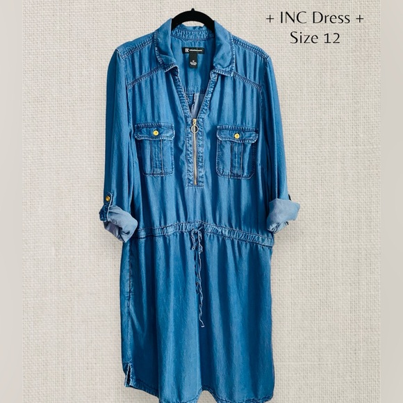 INC International Concepts Dresses & Skirts - INC Women’s Denim Dress